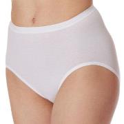 Schiesser Trosor Luxury High Waist Pants Vit bomull 46 Dam