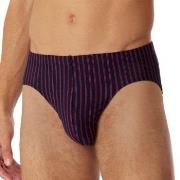 Schiesser Kalsonger Supermini Briefs Röd/Blå bomull 3XL Herr
