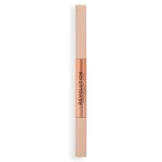 Makeup Revolution Fluffy Brow Duo Blonde - Granite