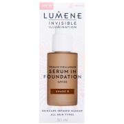 Lumene Invisible Illumination SPF30 Vegan Collagen Serum in Foundation...