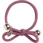 IA BON Hair Tie Gold Bead Mauve - pcs 1