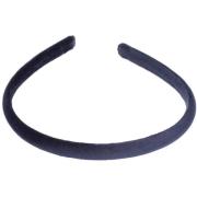 Dark Velvet Hair Band Thin Navy Blue - pcs 1