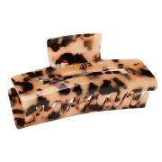 Lenoites Premium Eco-Friendly Hair Claw Nude Leopard - pcs 1