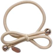 IA BON Hair Tie Gold Bead Beige - pcs 1