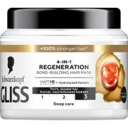 Schwarzkopf  Gliss 4-In-1 Regeneration Bond-Building Hair Mask