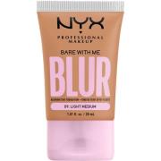 NYX Professional Makeup Bare With Me Blur Tint Foundation Light Medium...