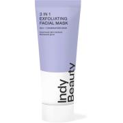 Indy Beauty 3 in 1 exfoliating facial mask 75 ml