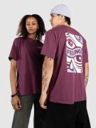 And Feelings Eyes T-Shirt burgundy