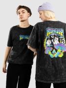 RIPNDIP Psychodelic Garden T-Shirt black mineral wash