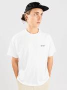 Carhartt WIP Script Embroidery T-Shirt white/black