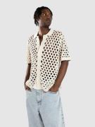 Monet Skateboards Reed Crochet Button Up Skjorta natural