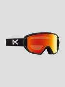 Anon Relapse Jr MFI Black Goggle red solex