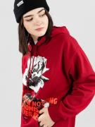 Broken Promises Silence Hoodie red