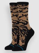 Stance Animalistic Crew Strumpor blackbrown