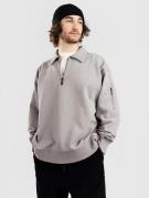 Levi's Skate New Quarter Zip Tröja cliff grey