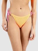 Hurley Solid Scrunch Moderate Tie Side Bikini Bottom sunrise