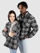 Urban Classics Padded Checked Skjorta black/white