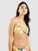 Roxy Pt Beach Classics Strappy Bikini Top bright wht subtly slt flt