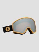 Electric EK1 Flood Black Gum+Bonus Lens Goggle silver chrome