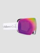 Red Bull SPECT Eyewear CHUTE-03 White Goggle burgundy snow/ purple wit