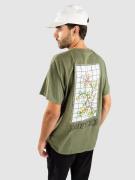 Empyre Glass Rose T-Shirt green