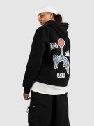 Blue Tomato L8R Kitty Hoodie black