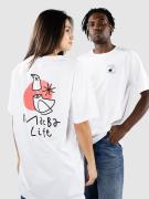 Macba Life Pigeon T-Shirt white/black/red