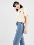 Santa Cruz BT Crescent Dot Crop T-Shirt off white