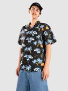 Santa Cruz Paradise Repeat Skjorta black/blue