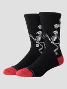 Stance Skelly Dancing Crew Socks black