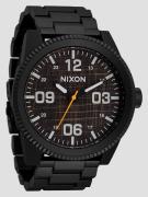 Nixon The Corporal SS Klocka super black/black top