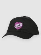 Santa Cruz Heart Wreath Mini Keps black
