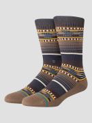 Stance Cedar Rock Crew Socks brown
