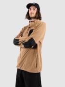 Coal Furnace Half-Zip Fleecetröja sycamore black