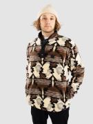 Volcom Error92 Mock Neck Half-Zip Fleecetröja whitecap grey