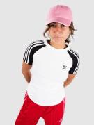 adidas Originals 3S Slim T-Shirt white/black