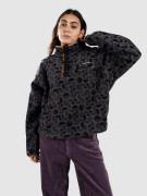 Columbia Helvetia II Printed Cropped Half Snap Half-Zip Fleecetröja bl...