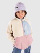 Passenger Home 2.0 Recycled Sherpa Half-Zip Fleecetröja oatmeal/pink h...