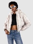 Vans MTE Hillgate AOP Cropped Puffer Jacka taupe mist