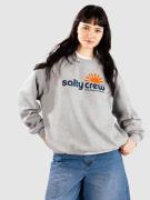 Salty Crew Fun In The Sun Crew Tröja athletic heather