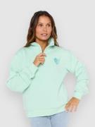 Rip Curl Half Zip Fleecetröja light aqua