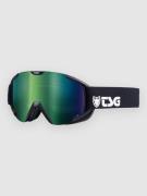 TSG Expect 2.0 Solid Black-Green Goggle solid black/green