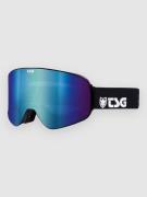 TSG Four Solid Black-Blue Goggle solid black/blue