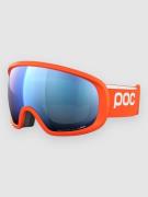 POC Fovea Zink Orange Goggle partly sunny blue