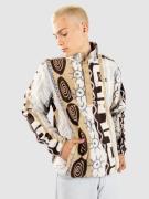 Dravus Echo Fleecetröja beige pattern