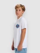 Quiksilver Ev In Flames Kids T-Shirt white