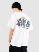 A.LAB Wizard Gang Boxy T-Shirt white