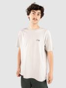 Iriedaily Peaceride Emb T-Shirt cloud grey