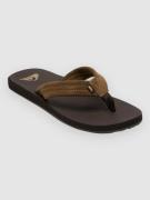 Quiksilver Carver Suede Core Sandaler brown