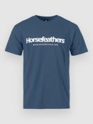 Horsefeathers Quarter T-Shirt moonlight blue